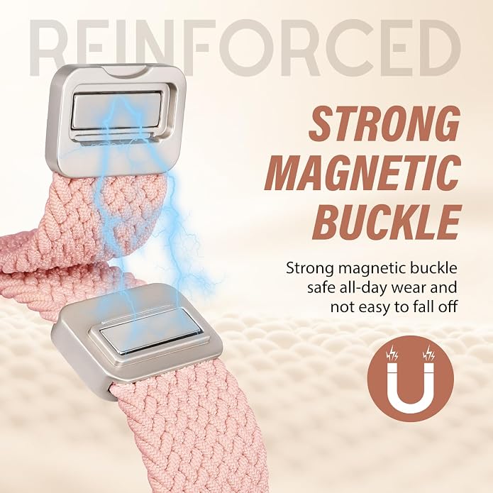 TOYOUTHS Braided Magnetic Band Compatible - Image 2