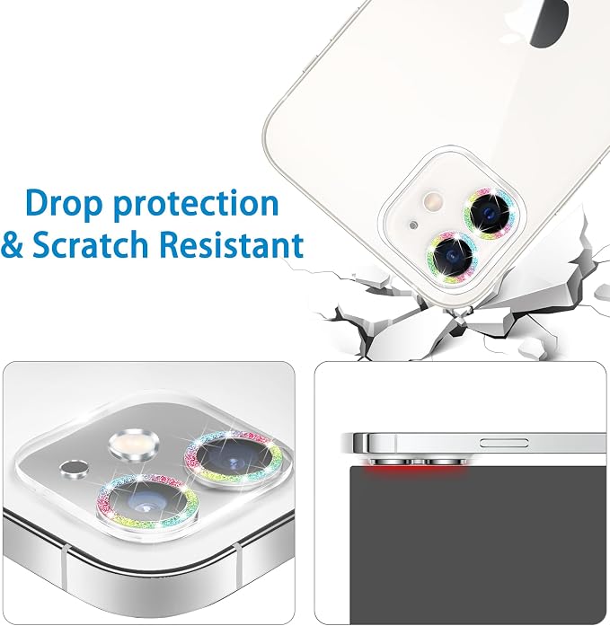 Dengduoduo 3 Pack Tempered Glass Camera Lens Protector - Image 3