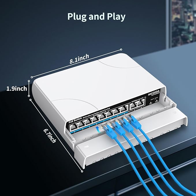 Outdoor Waterproof 8-Port PoE Switch - Image 6