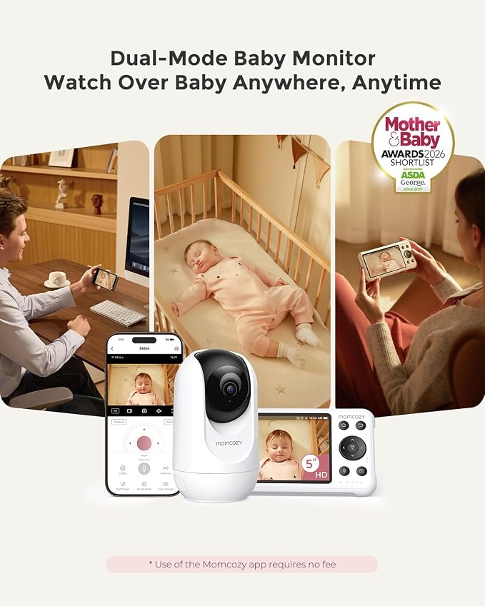 Momcozy Smart WiFi Baby Monitor - Image 2
