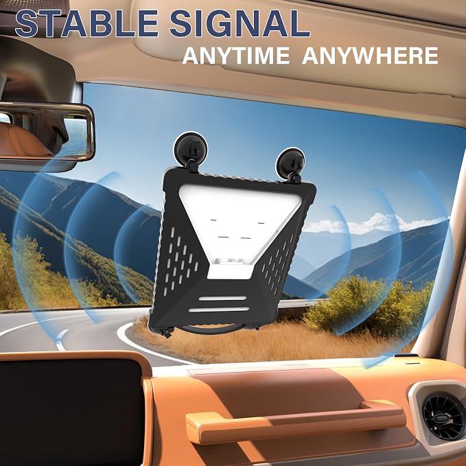 ACOVE Suction Car Cup Mount for Starlink-Mini, 2-in-1 Satellite Dish Mounts - Image 2