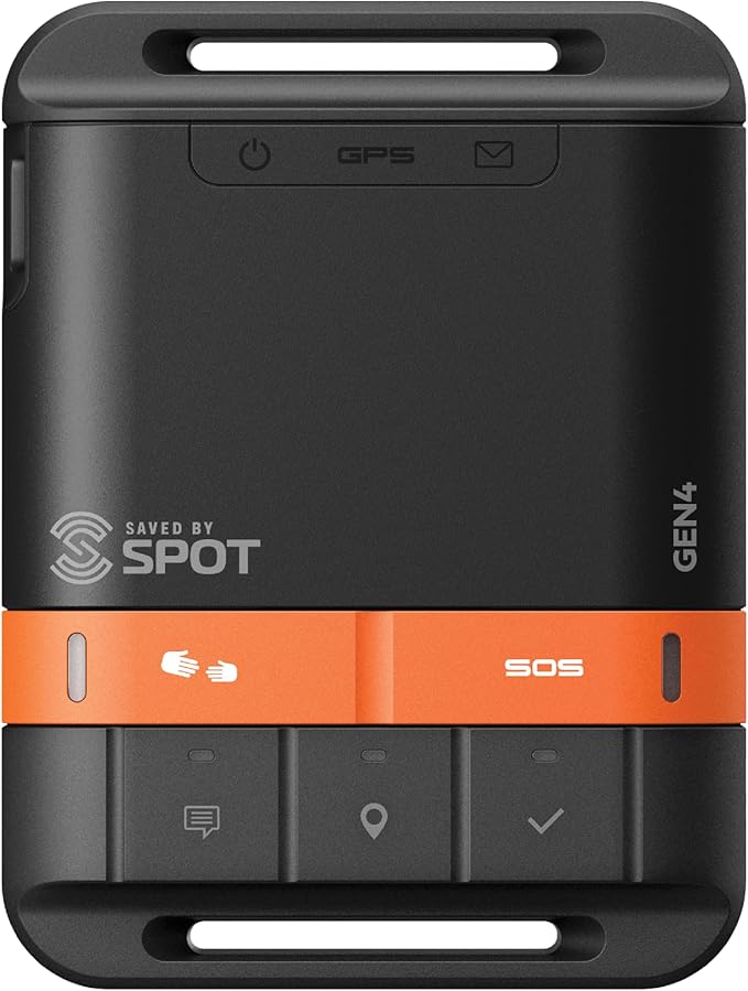 Spot Gen 4 Satellite GPS Messenger | Handheld Portable GPS Messenger by SAVEDBYSPOT