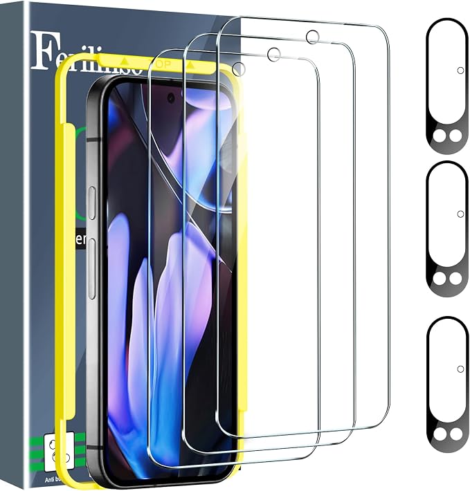 Ferilinso Full Coverage 3 Pack Screen Protector by Ferilinso