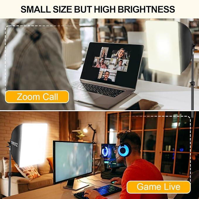 2Pack Professional Softbox Lighting Kit, Continuous Lighting - Image 5