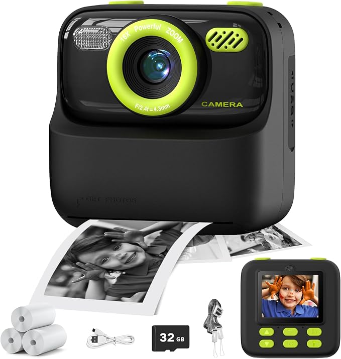 masterbee Kids Instant Print Camera, Birthday Gifts by masterbeeKidsCameras%7E