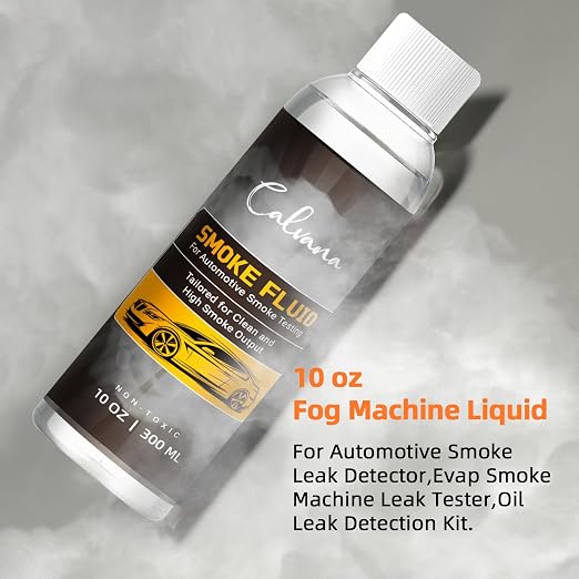 Calvana (2-Pack 10 fl.oz Smoke Machine Liquid, Oil Leak Detection Kit, - Image 3