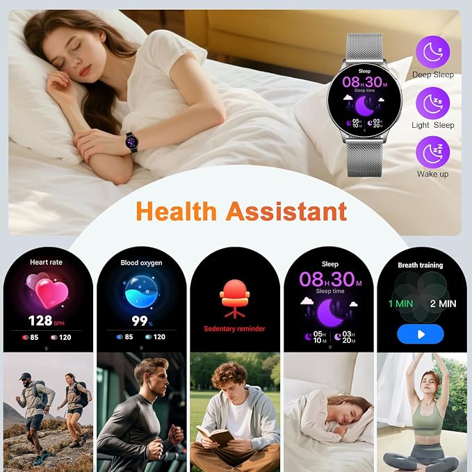 Jugeman Smart Watch for Women, Womens Watch - Image 5