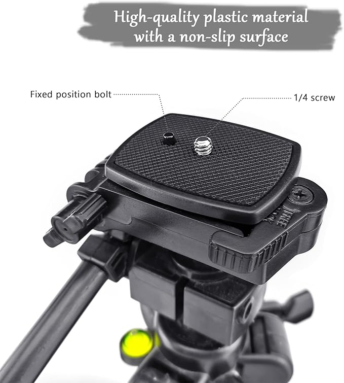 BlingKingdom Camera Quick Release Plate, 43 mm Tripod Quick Release Plate - Image 2