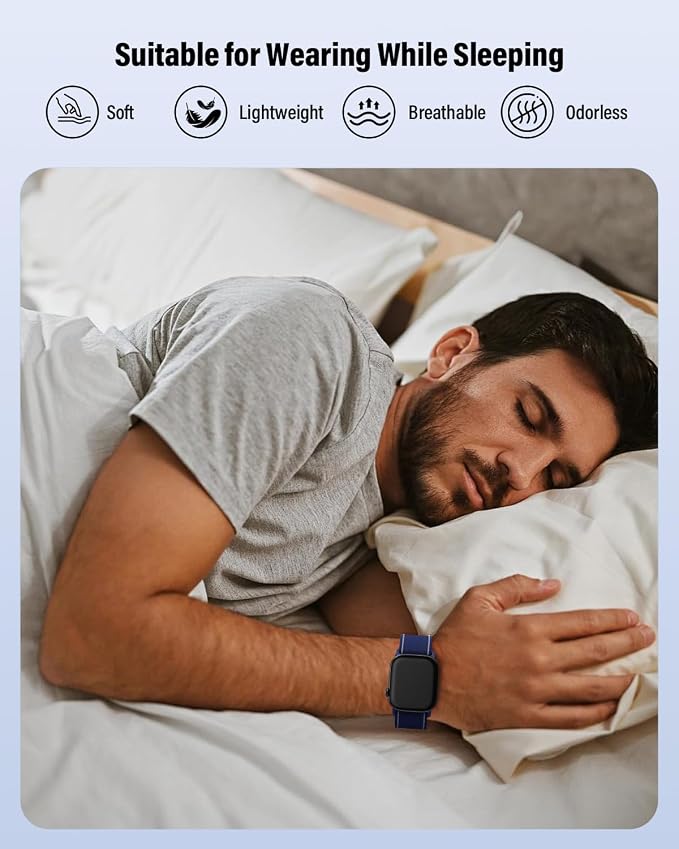 Stretchy Band Compatible with Apple Watch Bands 40mm 38mm 41mm 42mm 44mm 45mm - Image 6