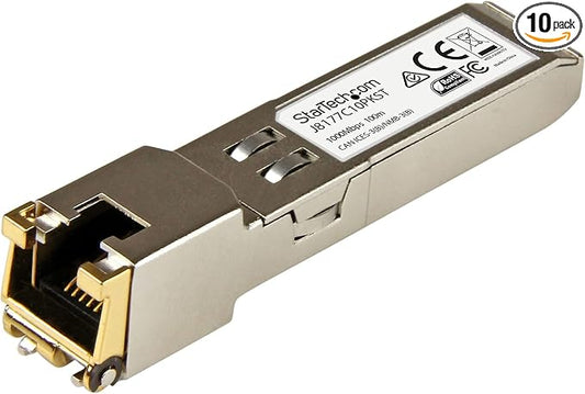 StarTech.com 10 Pack HPE J8177C Compatible SFP Module by StarTech