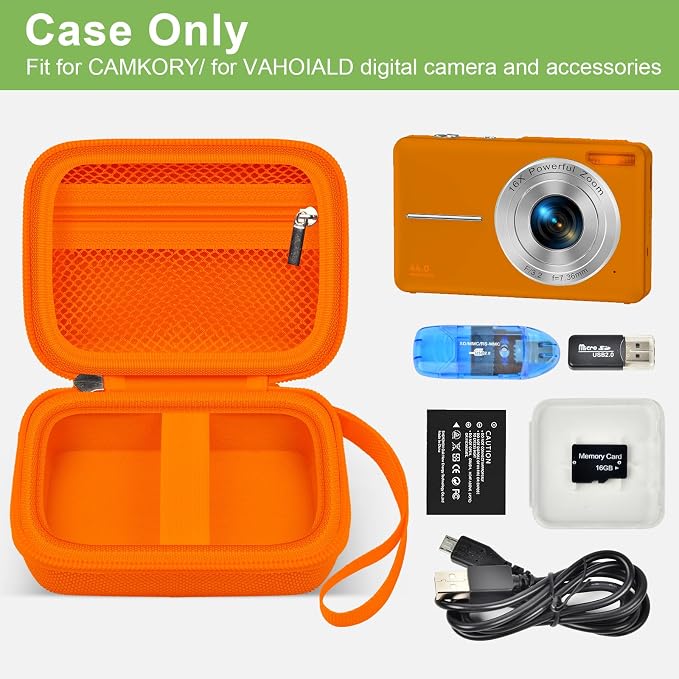 ALKOO Case Compatible with CAMKORY Digital Camera/for VAHOIALD FHD 1080P - Image 2