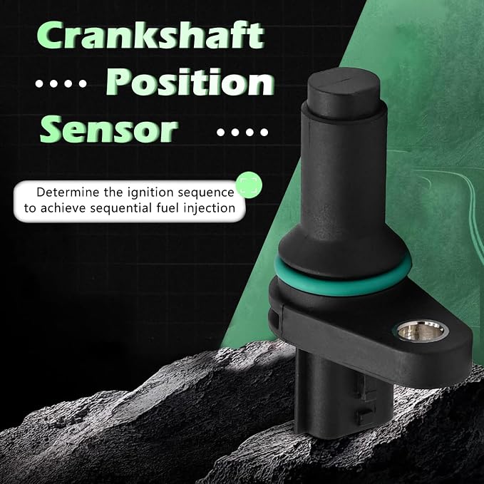 Engine Crank Crankshaft Position Sensor L4 V6 2.0L Compatible - Image 2