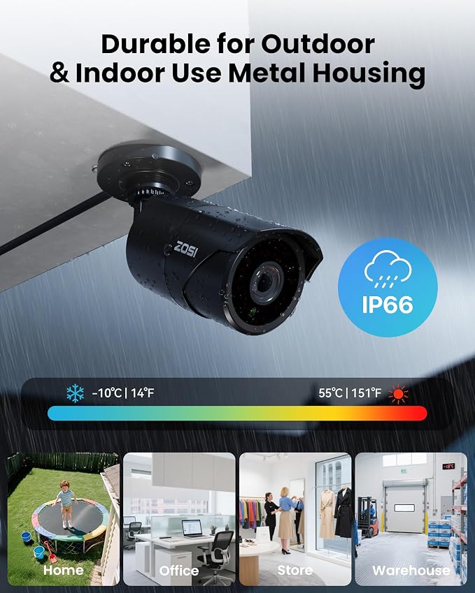 ZOSI 16CH 3K Lite Security Camera System - Image 6