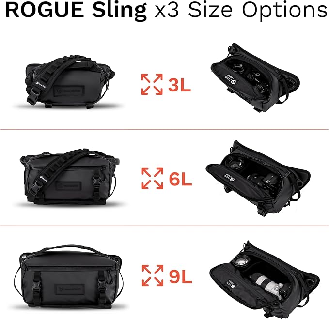 WANDRD ROGUE V1 6L Sling: Compact Camera Sling and Crossbody Bag - Image 9