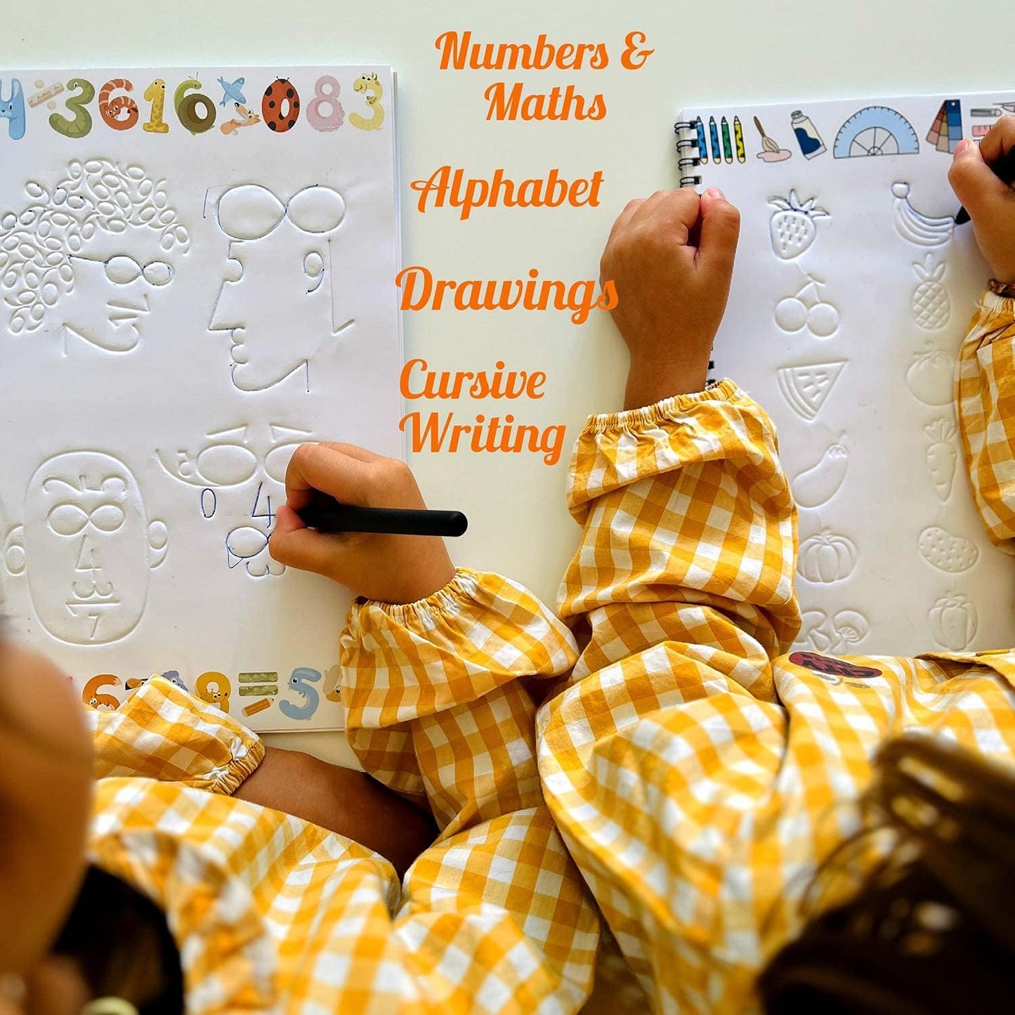 Reusable Notebooks - Fun, Educational, and Innovative for Developing Letter Tracing and Writing Skills