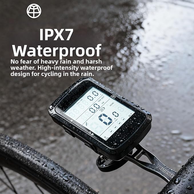 Bike Computer GPS Bicycle Speedometer Odometer - Image 3
