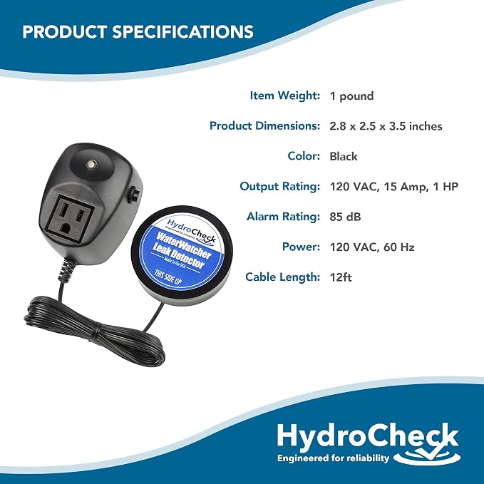 Water Sensor Alarm, Smart Water Leak Detector - Image 6