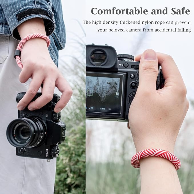 VOVMOEYA Camera Wrist Strap Rope, Camera Hand Strap Compatible - Image 4