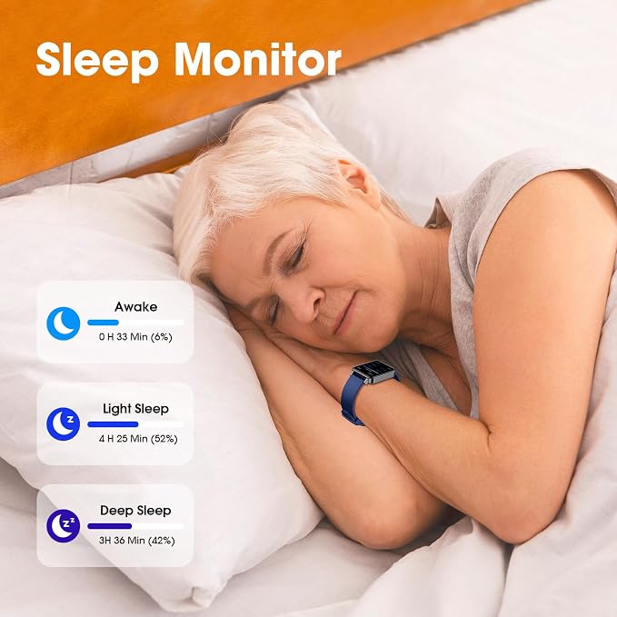Pedometer Watch Senior Friendly No App/Phone Required, Waterproof Fitness - Image 4