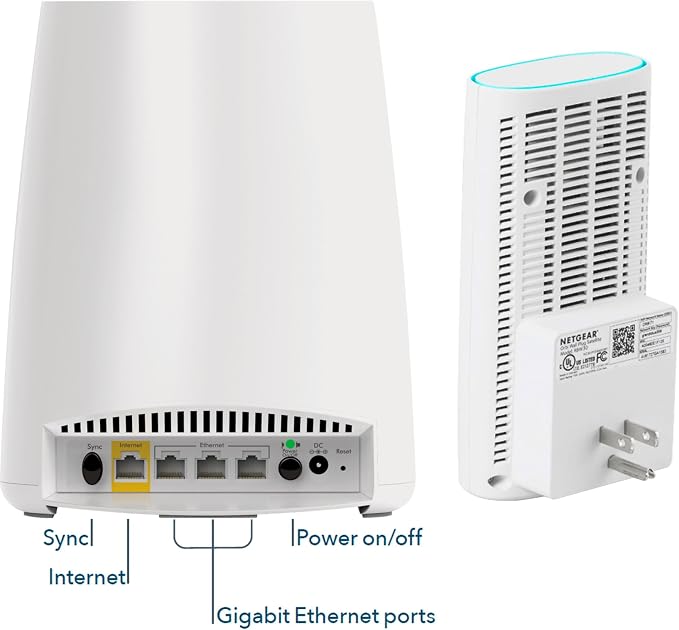 NETGEAR RBK30-100NAS Orbi Whole Home Mesh WiFi System – Simple setup, Wireless - Image 4