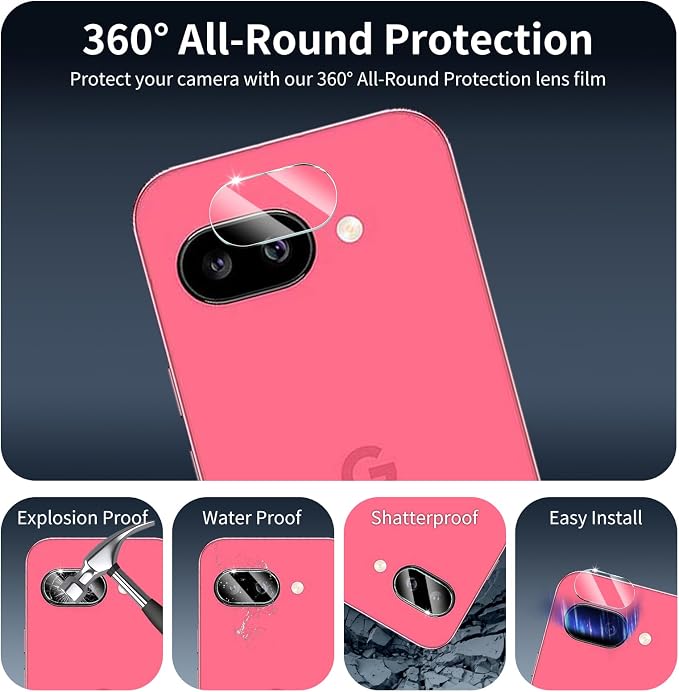 3+3+1-Pack, Screen Protector and Camera Lens Protector - Image 5