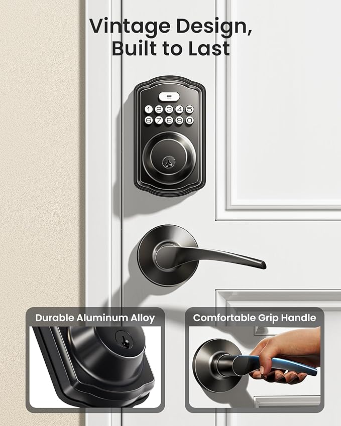 Veise Keyless Entry Door Lock - Image 3