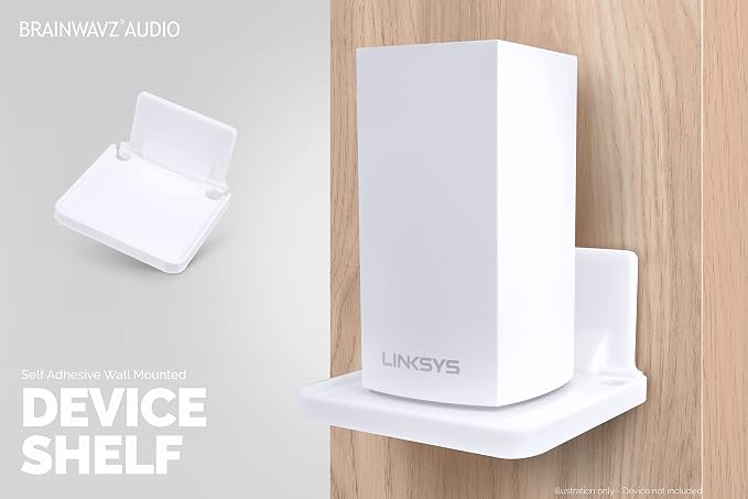 BRAINWAVZ Drill Free Wall Mount Shelf - Image 7