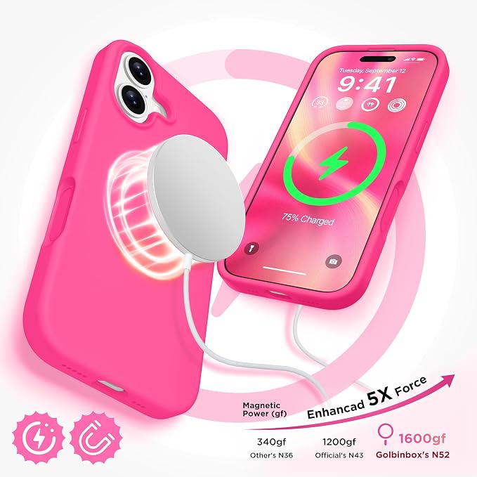 GolbinBox Magnetic for iPhone 17 Case, Compatible - Image 4
