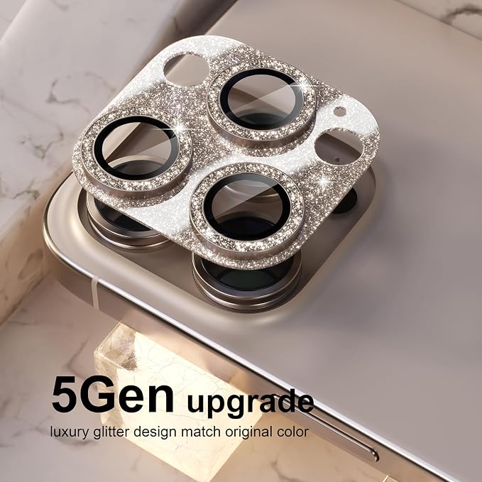 Choiche Compatible for iPhone 16 Pro/iPhone 16 Pro Max Camera Lens Protector - Image 7