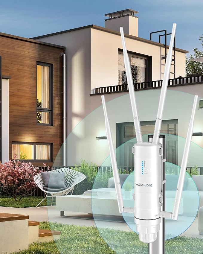 AC1200 Outdoor WiFi Range Extender, WAVLINK Weatherproof Outdoor Access Point - Image 6