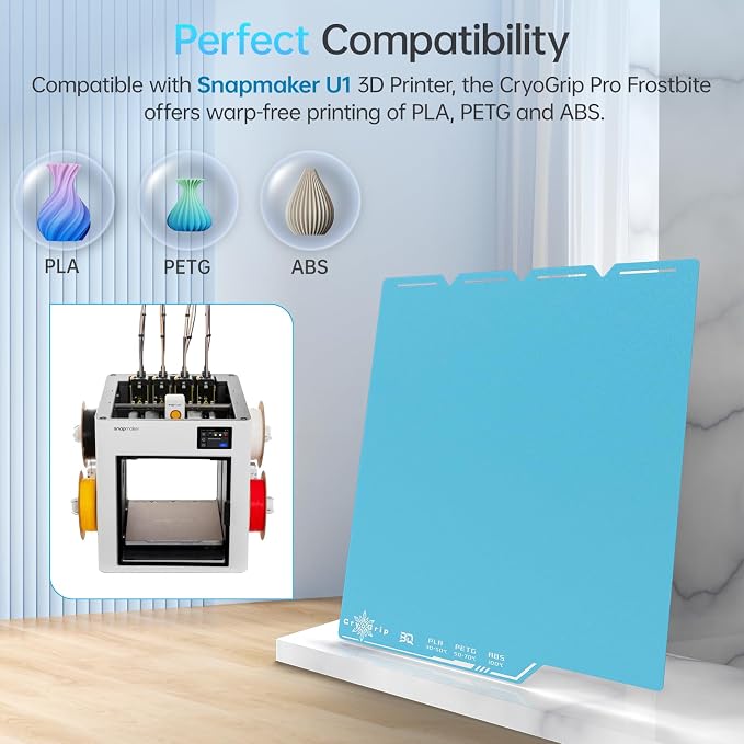 BIQU Cryogrip Pro Frostbite Cold Build Plate Compatible - Image 4