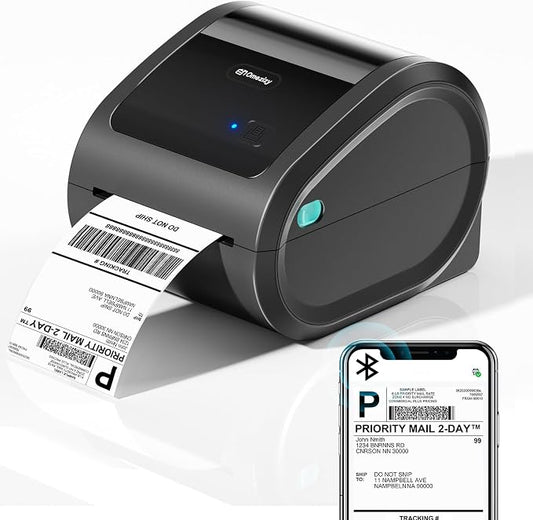 Bluetooth Shipping Label Printer 4x6 by OmezizyLabelPrinter