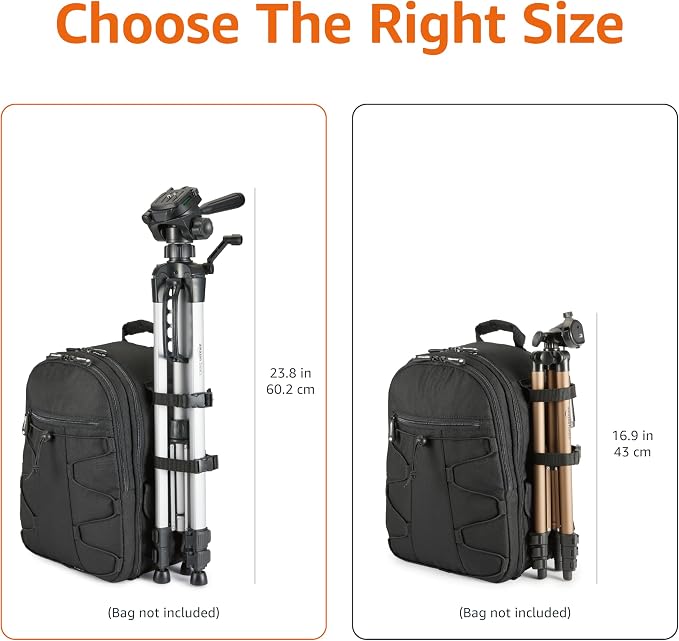 Amazon Basics 60-inch Lightweight DSLR Tripod - Image 6