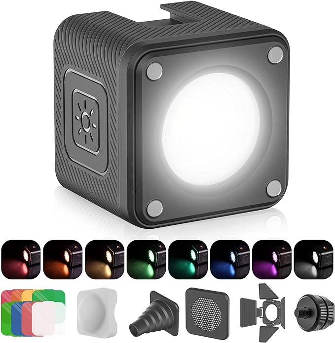ULANZI LED Video Light Waterproof IP68 Camera Lighting Kit Mini Cube by ulanzi