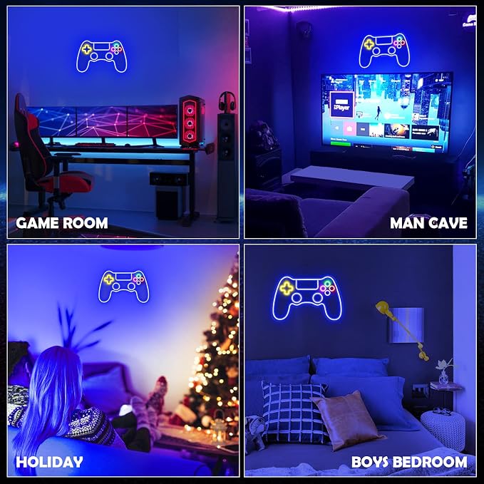 Kavaas Gamer Neon Sign, Game Controller LED Sign - Image 7