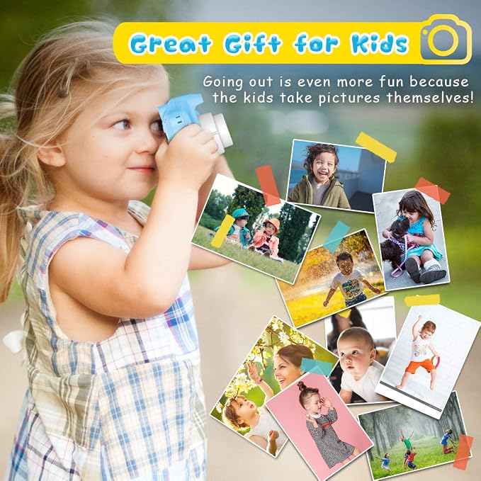 Seckton Upgrade Kids Selfie Camera, Christmas Birthday Gifts - Image 4