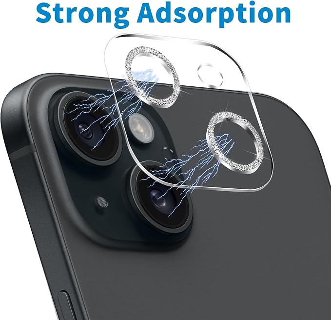 Dengduoduo 3 Pack Tempered Glass Camera Lens Protector - Image 4