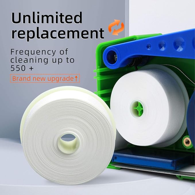 Cruiser Optical Fiber Connector Cleaner Cassette Reel Cleanings 500+ Times - Image 3