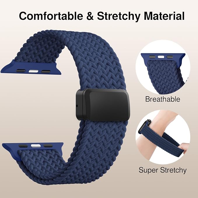 Braided Stretchy Band Compatible - Image 3