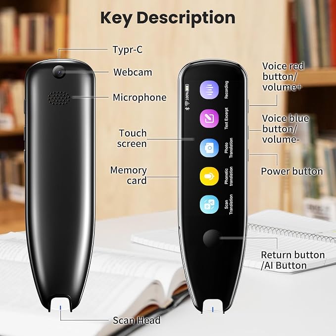 Scan Reader Pen, VORMOR Translator Pen - Image 7