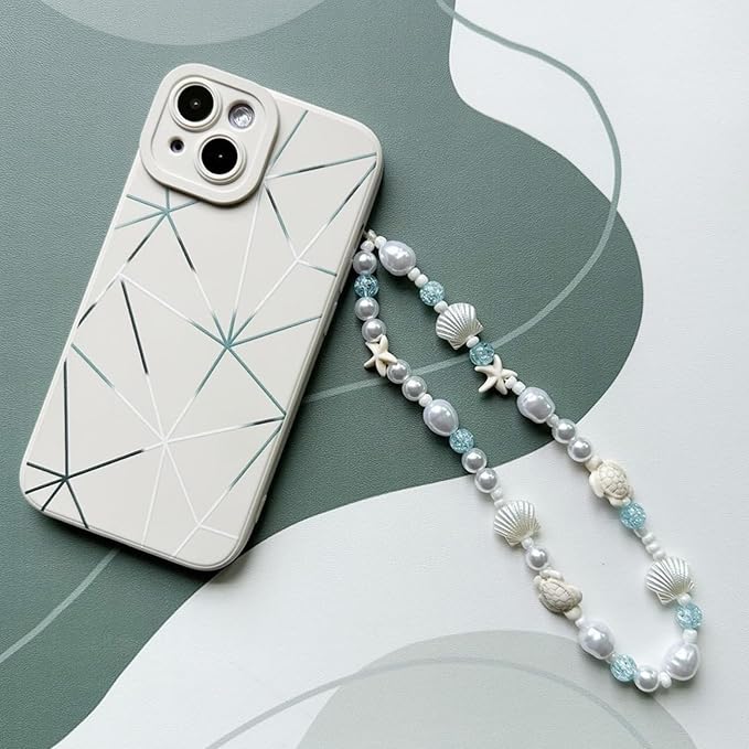 Cute Beaded Camera Wrist Strap for Phone, Digital Camera Charm Lanyard - Image 3