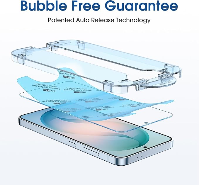 amFilm Auto-alignment OneTouch for Samsung Galaxy S26 6.3'' Screen Protector + - Image 7