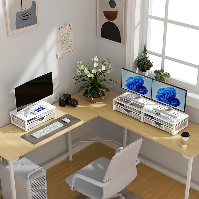 gianotter Computer Monitor Stand Riser, office organizer - Image 7