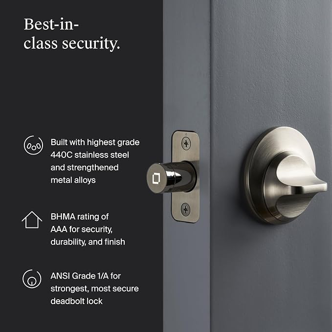 Level Lock+ WiFi Deadbolt Smart Lock - Image 8