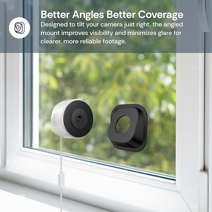 Luna 3MP 2K Window Camera, 2.4GHz & 5GHz WiFi6 Indoor Cameras - Image 3