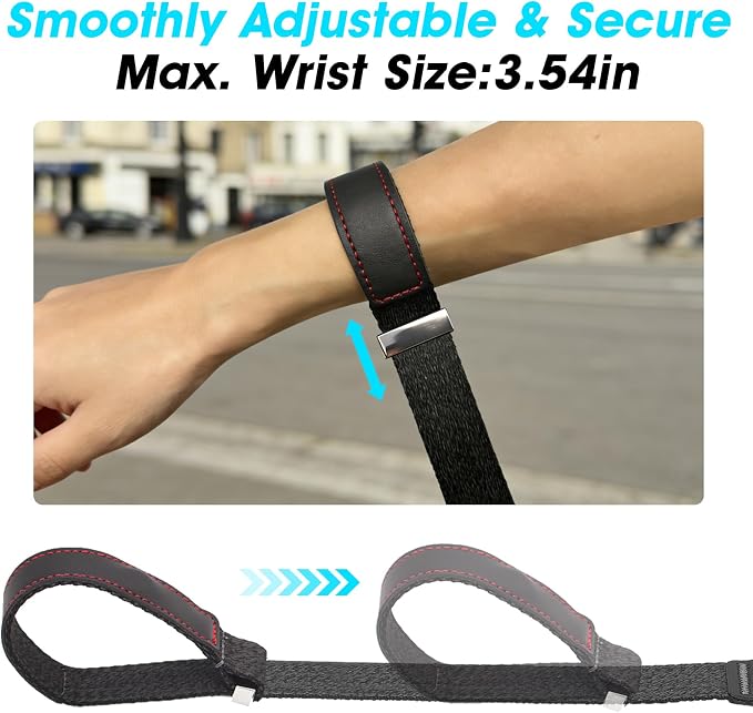 Camera Wrist Strap, Leather Camera Hand Strap - Image 4