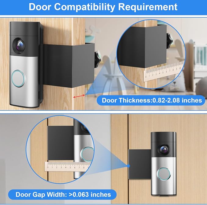 Anti-Theft Doorbell Mount Compatible - Image 3