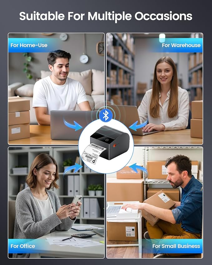 ASprink Bluetooth Shipping Label Printer - Image 9