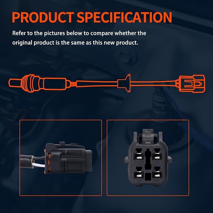 HiSport 250-24987 Oxygen Sensor Downstream Heated O2 Sensor - Image 2