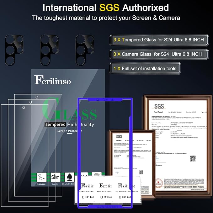 Ferilinso 3 Pack Screen Protector - Image 2